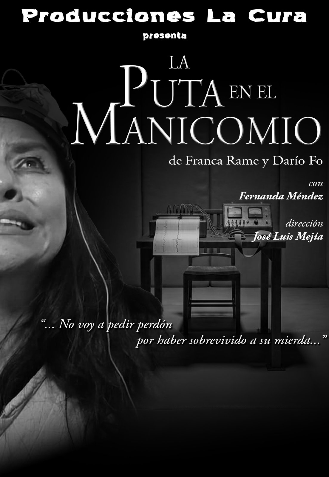 La Puta en el Manicomio — Jueves 27 de agosto 2026 — 20:30 h